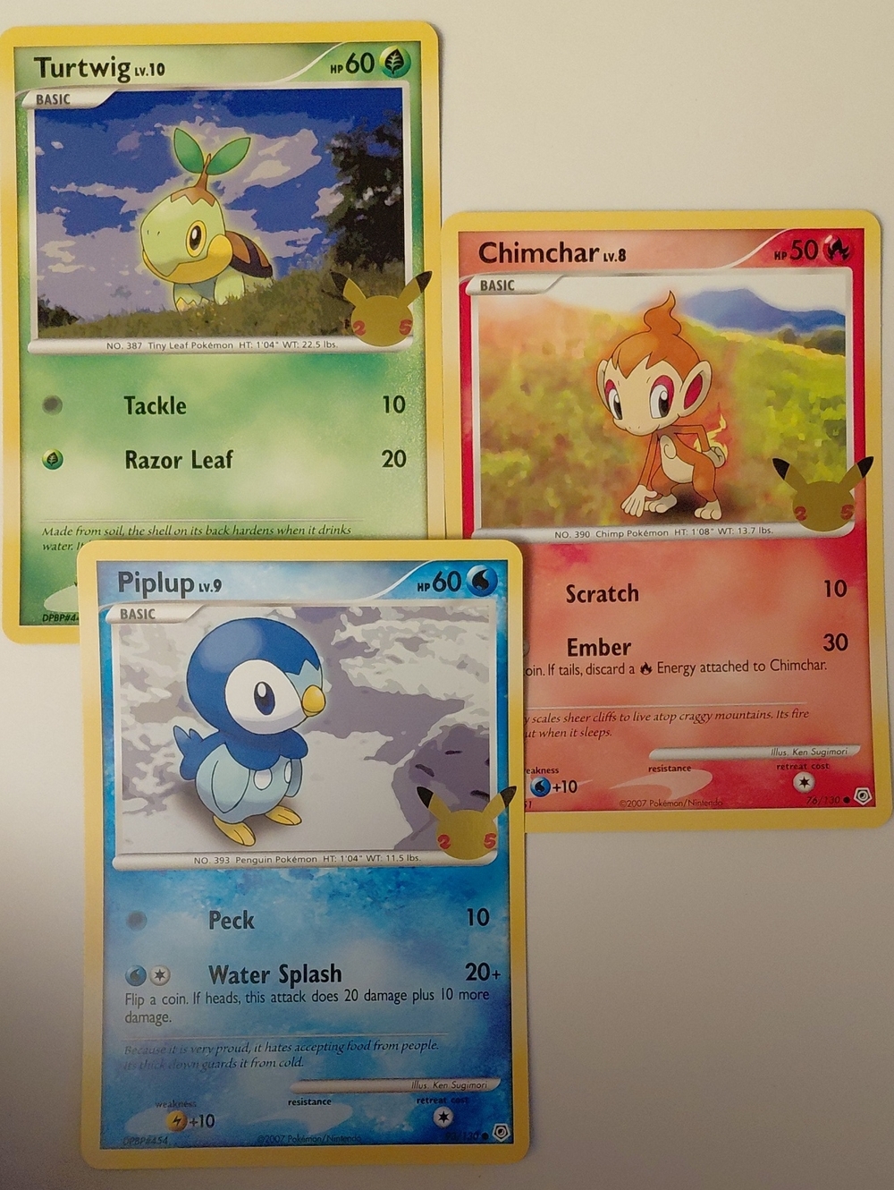 JUMBO Pokemon Cards - 3 Card Lot